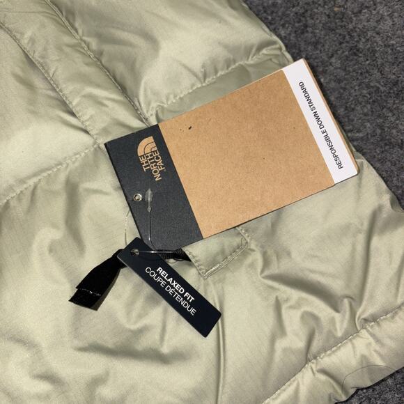 NWT The North Face Nuptse Puffer Jacket Women Plus Size 3X Tea Green $280 - Picture 6 of 7